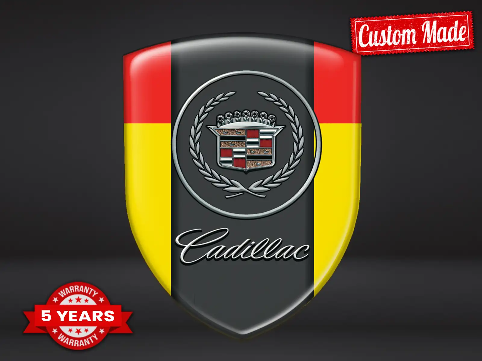 Cadillac Stickers Logo Perso Pro Max Style Résistants